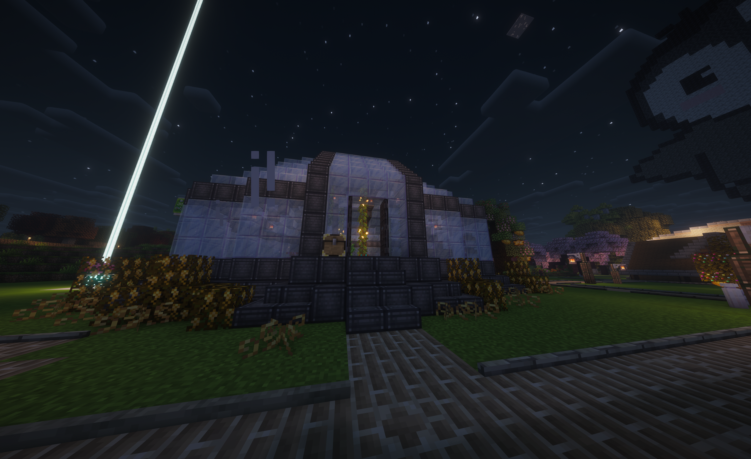 Some garden in sunlit valley's warp public