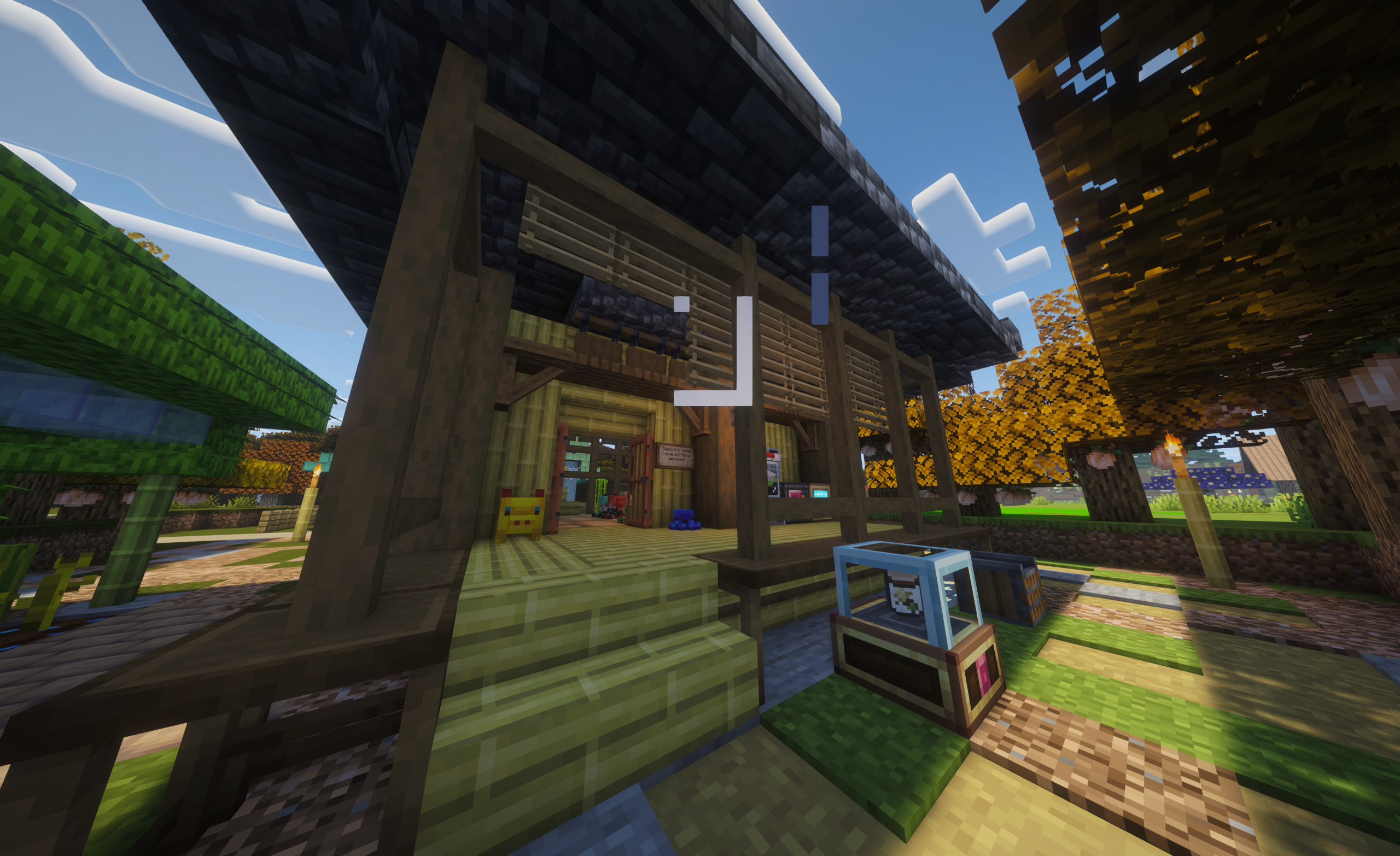 Daikichi's Home in sunlit valley's warp public