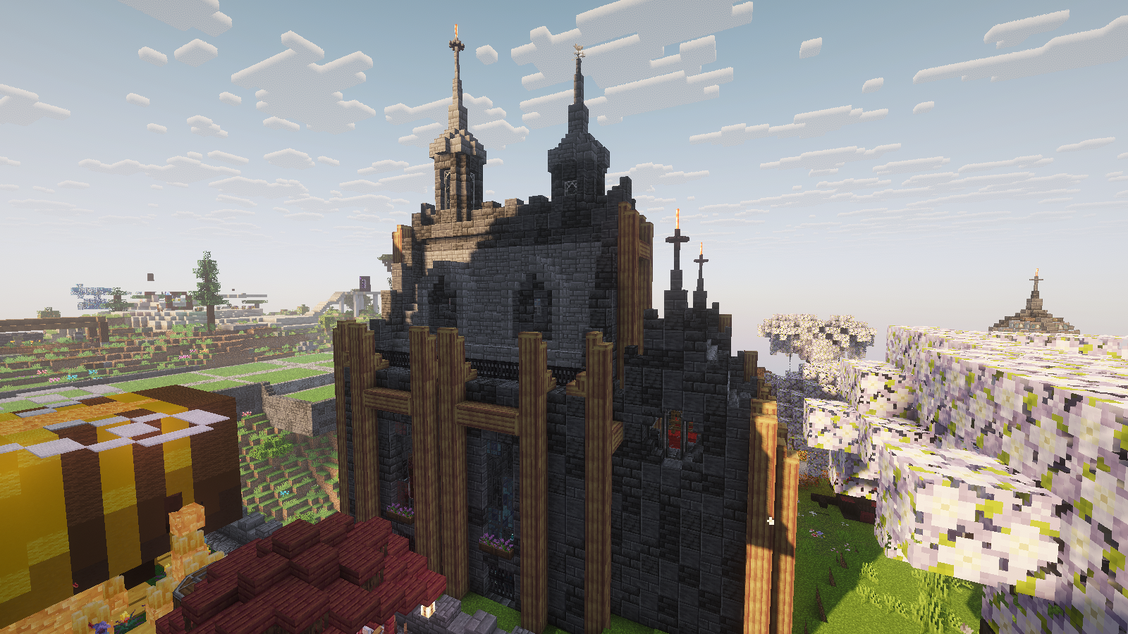 the cold and ominous Warp Cathedral by me